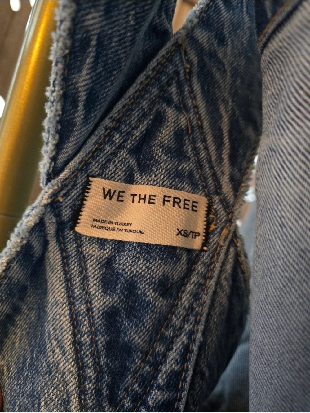 NWOT We The Free Good Luck Barrel Overalls ~ Going Steady - Picture 7 of 9